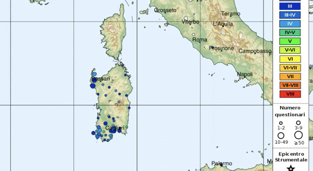 Terremoto spaventa la Sardegna: «Una scossa sismica fortissima. Si è spostato tutto»