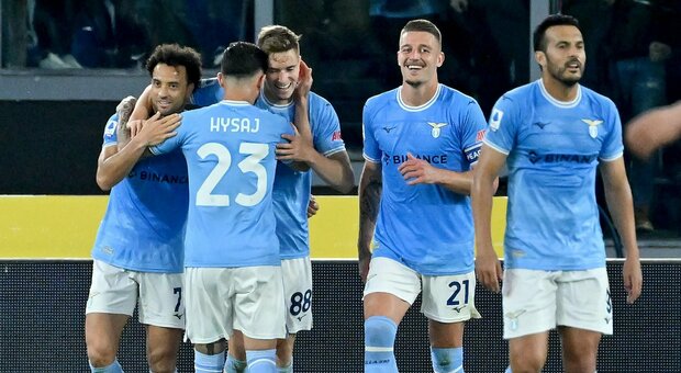 La Lazio batte il Sassuolo 2-0 e torna al secondo posto: a segno Felipe Anderson e Basic