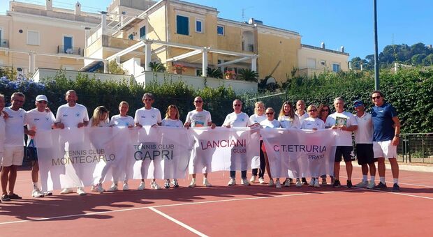 Gala al tennis club Capri