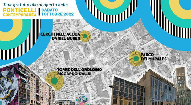 Napoli, sabato tour gratuito nell'arte urbana con Ponticelli contemporanea