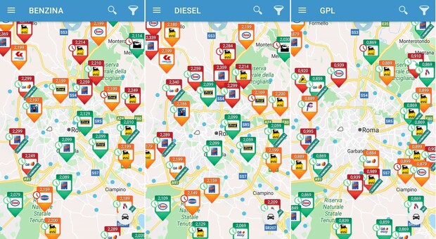 Roma: benzina, diesel, Gpl. I distributori più economici della Capitale