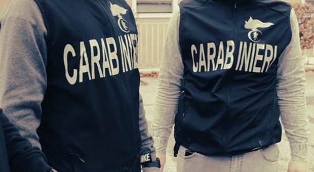 I carabinieri sono intervenuti a Carbonara di Nola in via Rastelli