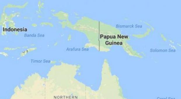 Fortissimo terremoto in Papua Nuova Guinea, magnitudo 6.4