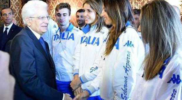 Il Dream Team e l'emozionante incontro col Presidente della Repubblica Mattarella