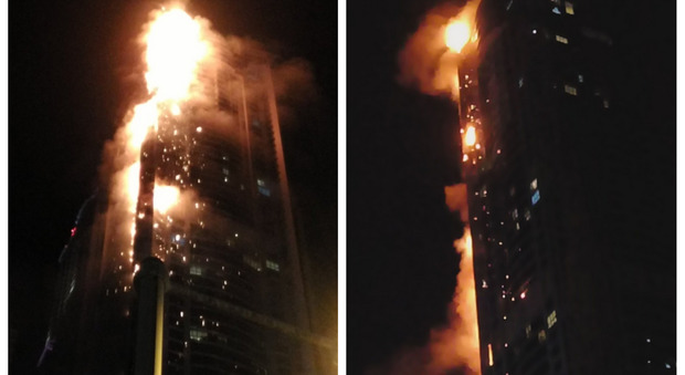 Dubai, ancora un incendio nella Torch Tower: evacuato il grattacielo residenziale più alto del mondo