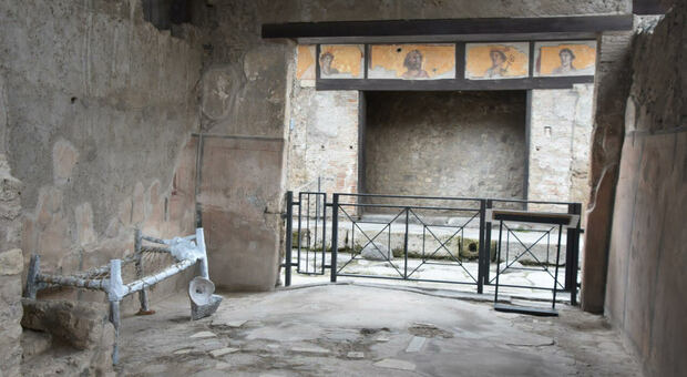 La stanza degli schiavi ricostruita a Pompei