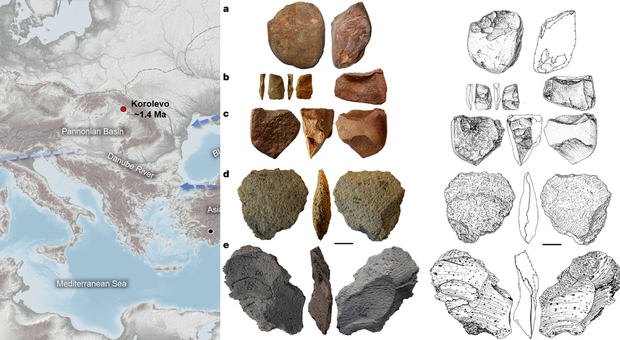 Ucraina, ritrovamento di strumenti di pietra che rappresentano la prima testimonianza di presenza umana in Europa