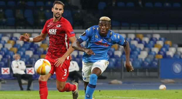 Il Napoli scivola alla «prima» europea: l'AZ Alkmaar vince 1-0 al San Paolo