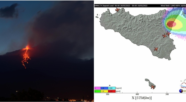 Etna, attività esplosiva dal cratere Bocca Nuova. L'allarme dell'Ingv: «Sciame sismico sul vulcano»