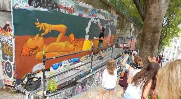Prestigioso incarico in Portogallo per Andrea Tarli, street artist ascolano