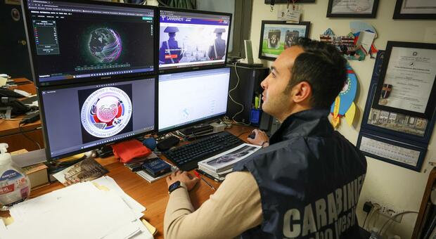 Cybercrime, carabinieri al lavoro