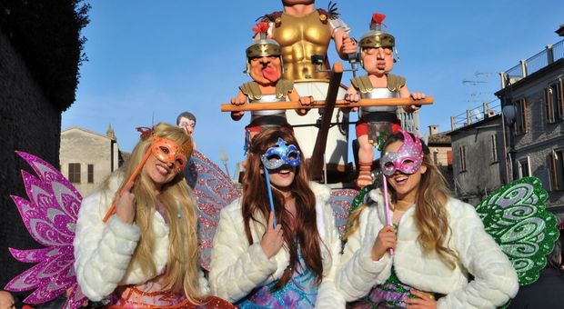Le fatine Winx ospiti della seconda sfilata al Carnevale di Fano