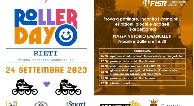 Grazie alla Rieti in Line il Roller Day sarà anche a Rieti