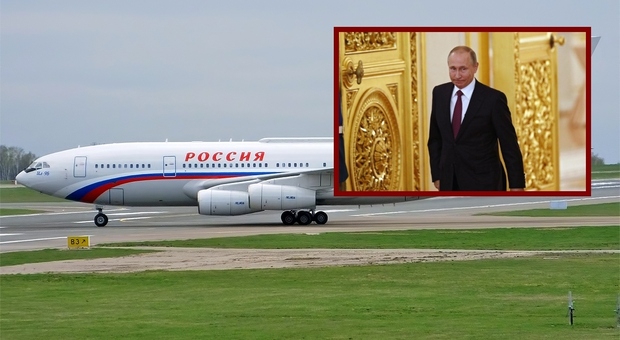 Putin Air Force, l'aereo dello zar con il pulsante nucleare e il laser