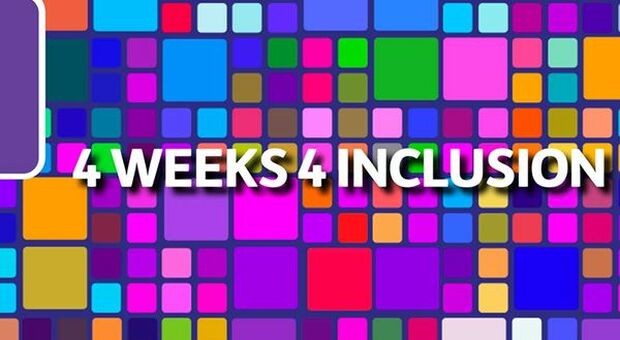 4 Weeks 4 Inclusion torna per promuovere la cultura dell'inclusione