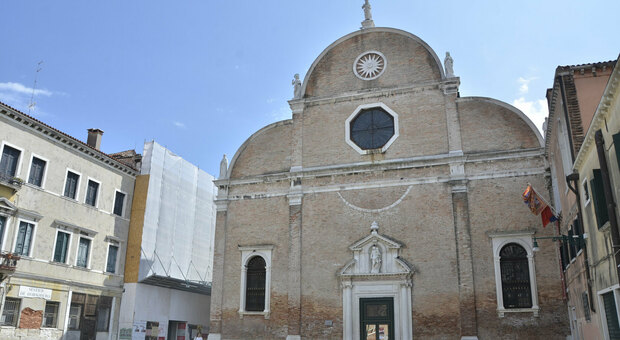 La chiesa dei Carmini a Venezia