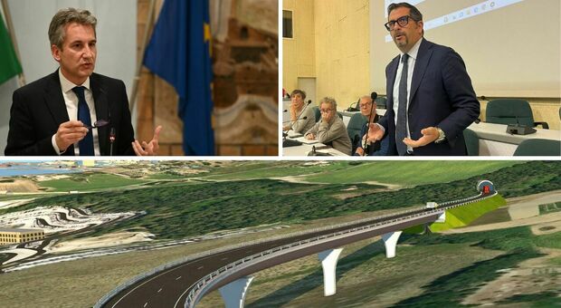 Ultimo Miglio, l'assessore regionale Baldelli: «Una bella storia italiana». Il sindaco Silvetti: «Dopo anni di paralisi un progetto strategico»