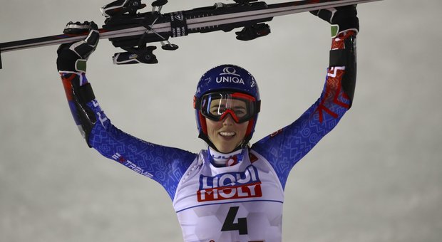 Mondiali, la slovacca Vlhova vince lo slalom gigante: Brignone quinta