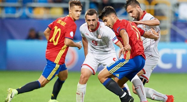 Il Portogallo sorprende la Serbia. Asensio tris, manita spagnola alla Macedonia