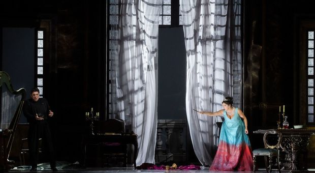 Anna Netrebko e Luca Salsi in Tosca che il 7 dicembre inaugura La Scala
