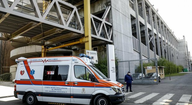 Una ambulanza a Milano