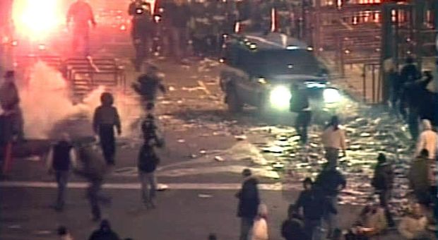 Gli scontri a Catania che portatono alla morte dell'agente Raciti