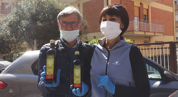 Rieti, coronavirus, la Lilt dona olio alla mensa di Santa Chiara