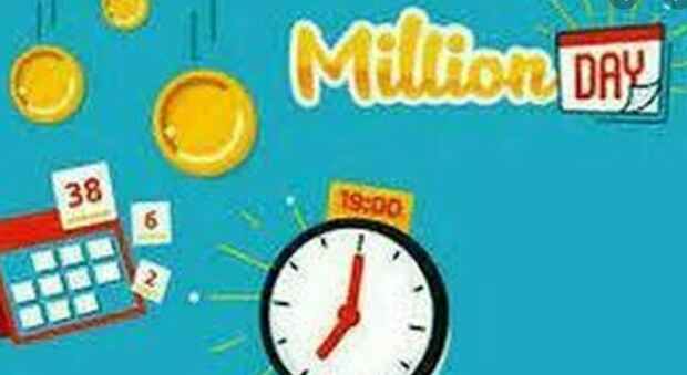 Million Day, alle 19 l'estrazione dei numeri vincenti del 14 maggio 2021