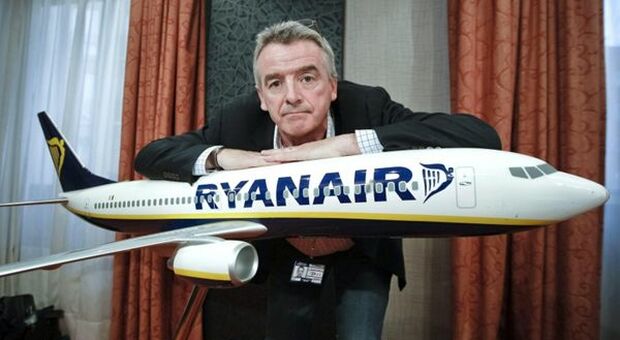 Ryanair, O'Leary: "Cresciamo costantemente in Italia con offerte competitive"