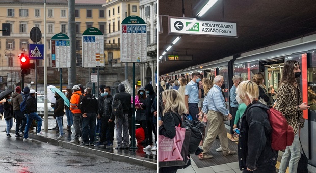 Sciopero dei trasporti, a Roma metro chiuse e rallentamenti. A Milano servizio regolare