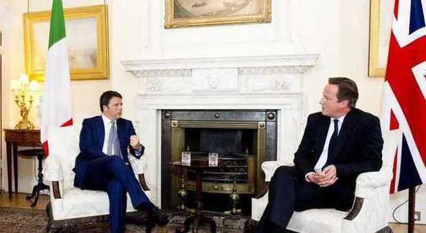 Asse Renzi-Cameron per un'Europa più flessibile