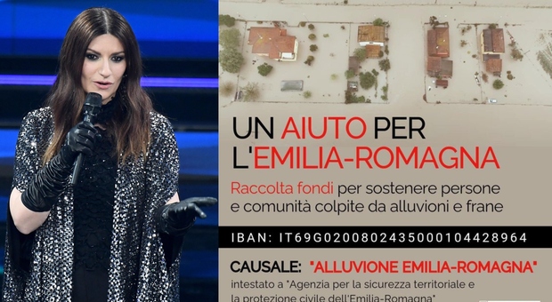 Laura Pausini e l'invito a donare: «Un altro modo sicuro per aiutare»