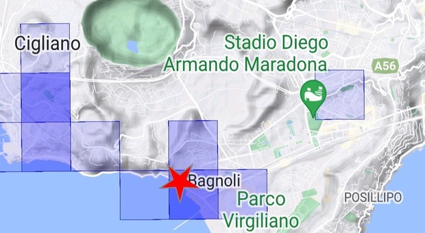 Terremoto a Napoli oggi: scossa a Bagnoli alle ore 14:46 avvertita dalla popolazione