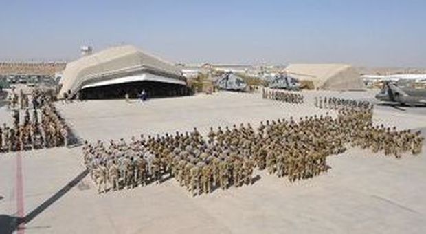 Il Regional Command West a Camp Arena sede del comando a Herat