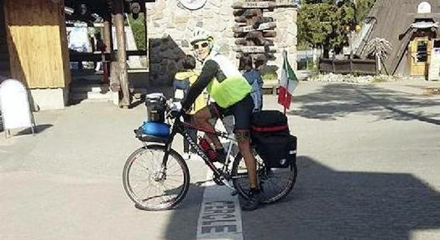 Col figlioletto di 13 anni 4700 km in bicicletta fino a Capo Nord