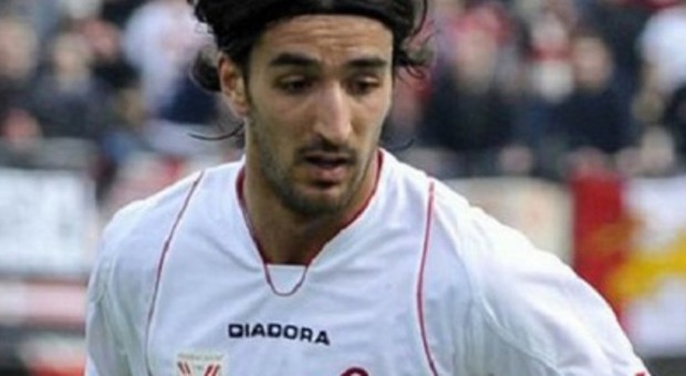Pierpaolo Morosini con la maglia del Vicenza