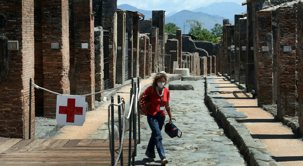 Pompei, quasi tremila visitatori agli Scavi durante il fine settimana