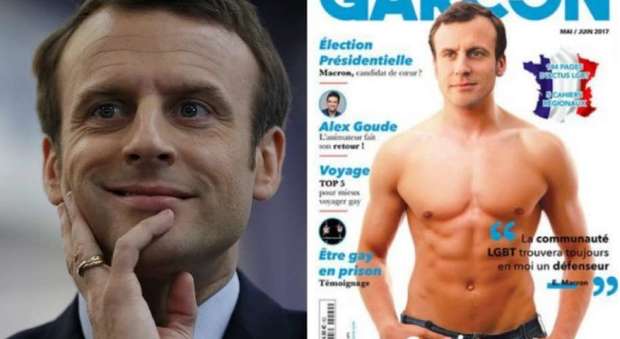 Macron icona gay? Bufera sul magazine omo