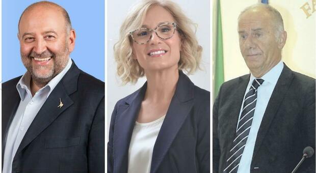 Acquaroli ha firmato le nomine dei tre nuovi assessori regionali: Brandoni, Antonini e Biondi. «Niente strumentalizzazioni»