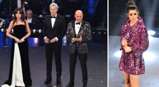 Sanremo 2019, i look della prima serata in diretta: promossi Bisio, Baglioni e Raffaele. Federica Carta in stagnola
