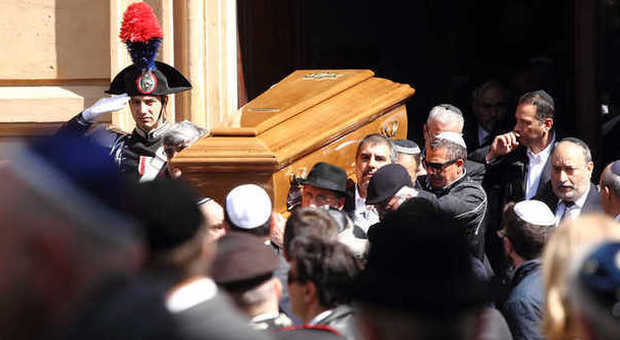 I funerali di Elio Toaff in Sinagoga