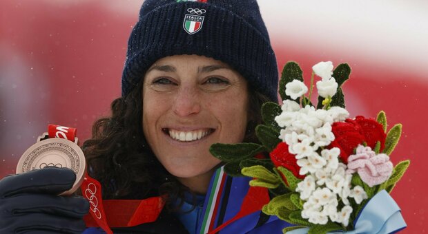 Federica Brignone bronzo nella combinata alpina: seconda medaglia ai Giochi per l'azzurra dopo l'argento nello slalom gigante