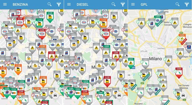 Milano, i prezzi di benzina, diesel e gpl: ecco i distributori dove costa meno