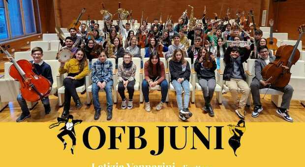 I giovani musicisti dell'Orchestra filarmonica di Benevento junior