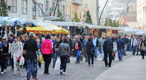 Solo Rovigo (nella foto, il Corso) aumenta i residenti come anche Occhiobello e Pontecchio
