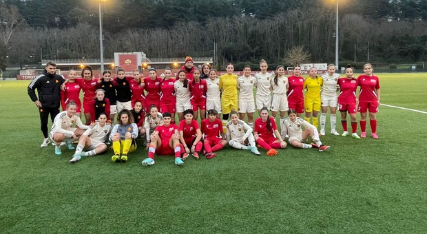 Calcio in rosa, l'Ancona Respect ospite della Roma: giornata da "grandi" per le baby biancorosse