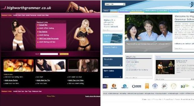 Il sito della scuola diventa un portale hard, con webcam e offerte di sesso occasionale