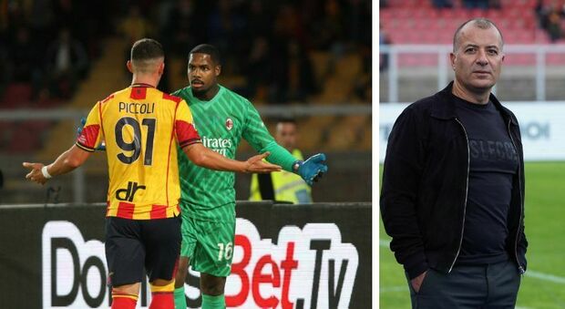 Lecce-Milan: Sticchi contro il Var: «Utilizzo diabolico, cercheremo un pestone in ogni gol». Piccoli: «Non me ne sono neppure accorto»