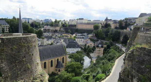 La città di Lussemburgo (ph. Ivano Scarsi)