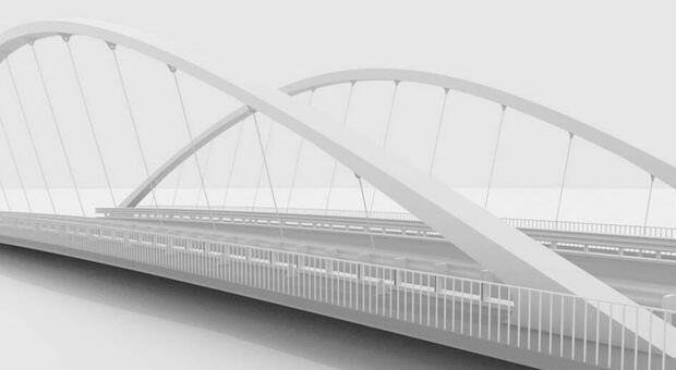 Ponte Garibaldi, doppia silhouette. Ecco la scelta: ad arco oppure curvato